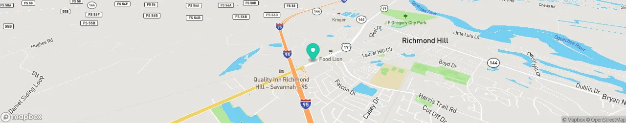 ev charging station on the map