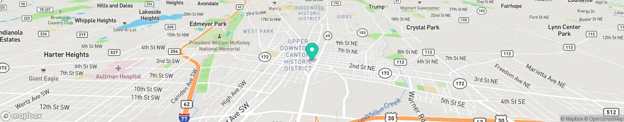 borne de recharge sur la carte