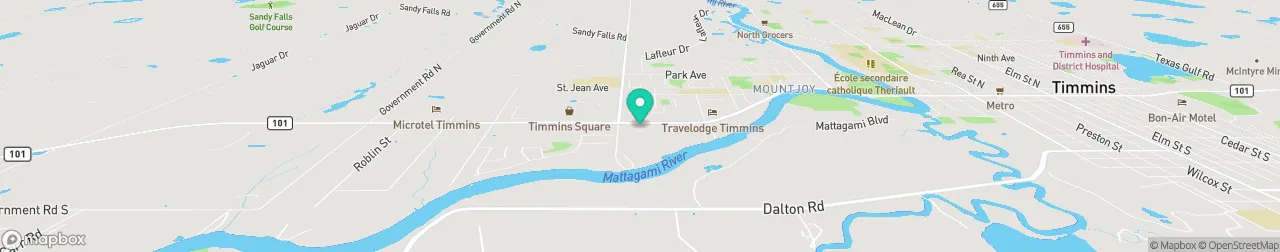 borne de recharge sur la carte