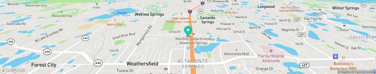 ev charging station on the map