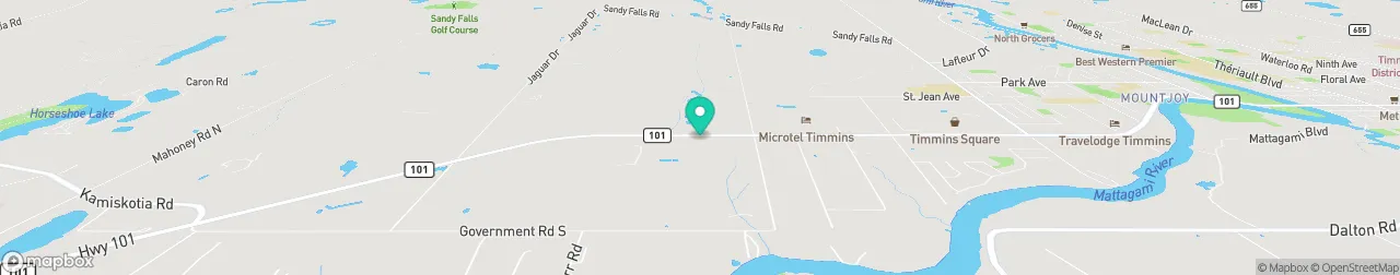 borne de recharge sur la carte