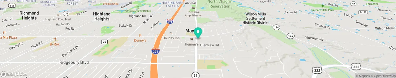 ev charging station on the map