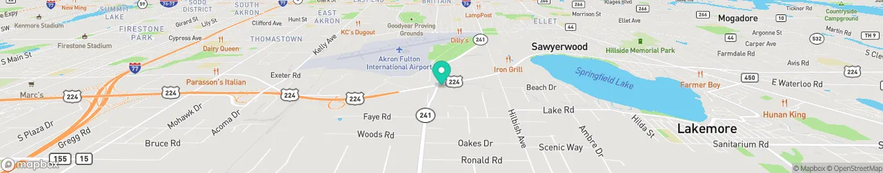 ev charging station on the map