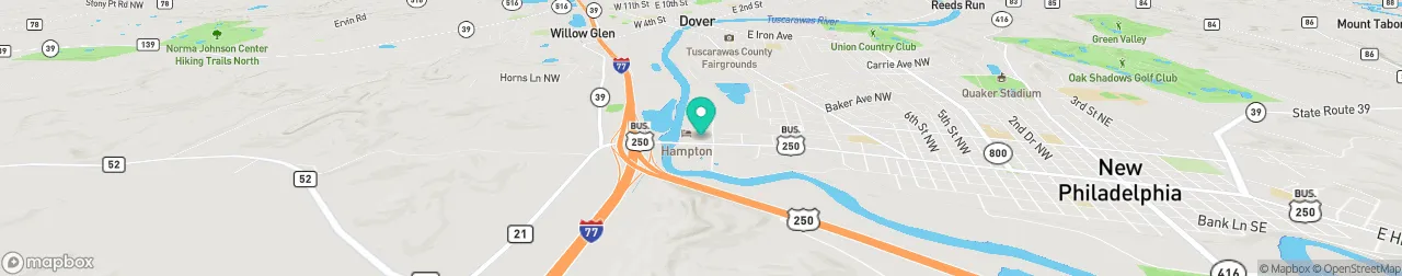 ev charging station on the map