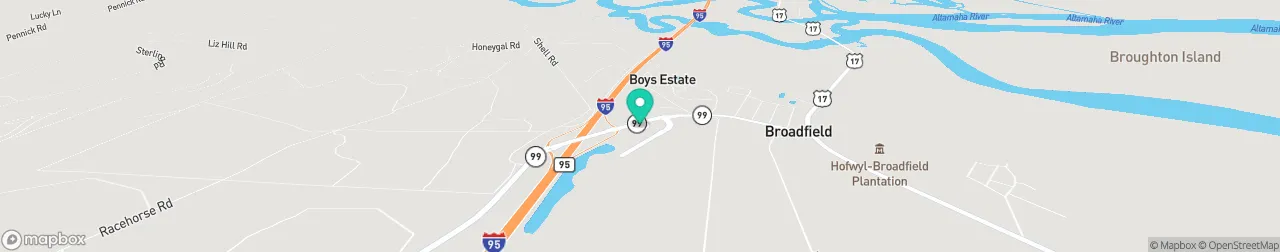 ev charging station on the map