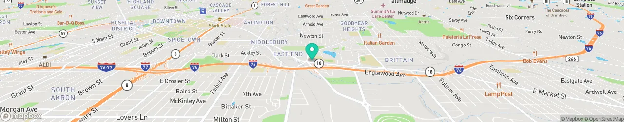 ev charging station on the map