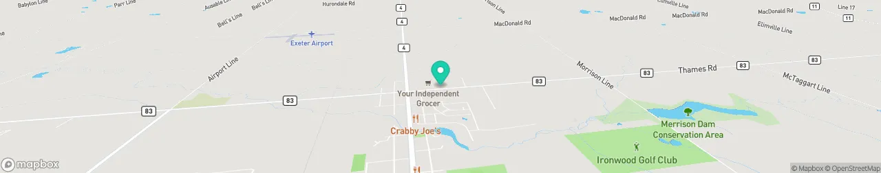 borne de recharge sur la carte