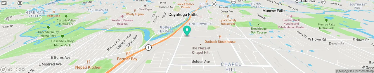 ev charging station on the map