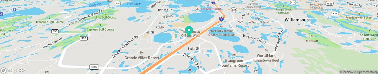 borne de recharge sur la carte