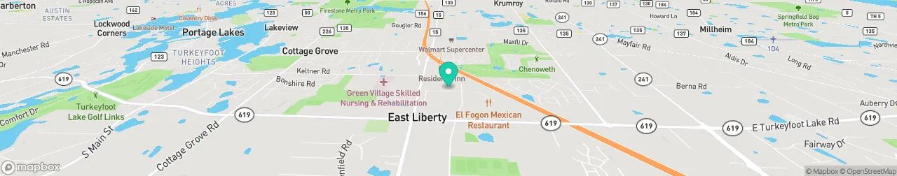 borne de recharge sur la carte