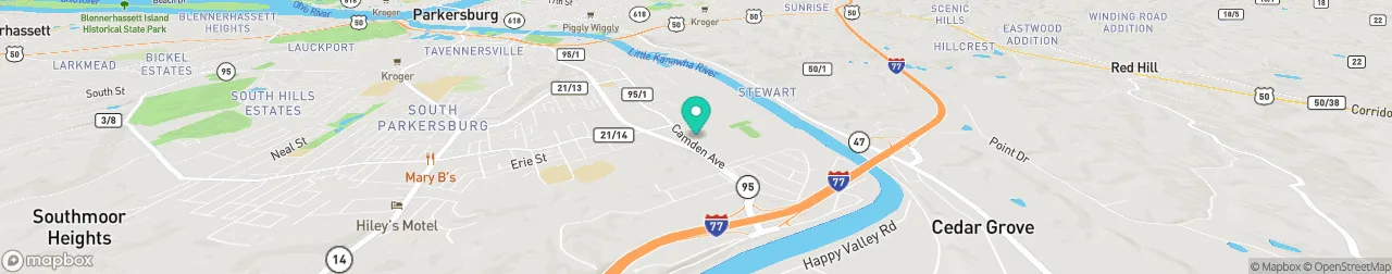 ev charging station on the map