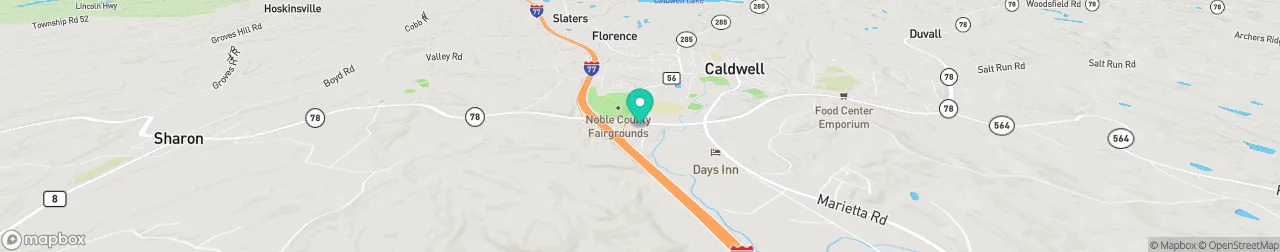 ev charging station on the map