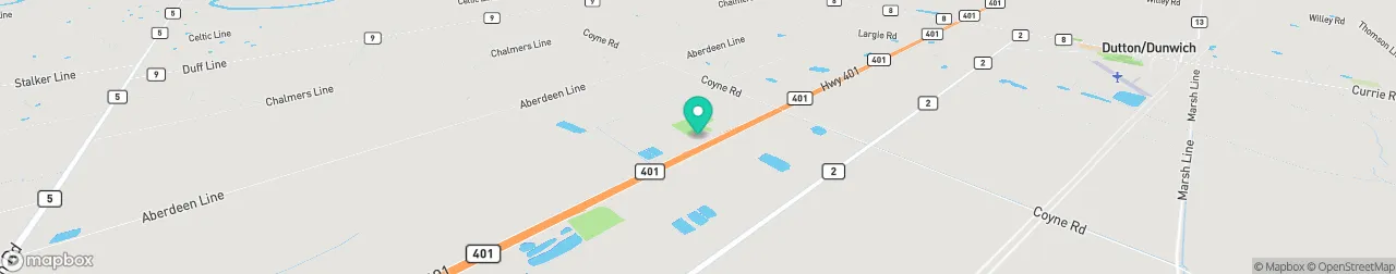 ev charging station on the map