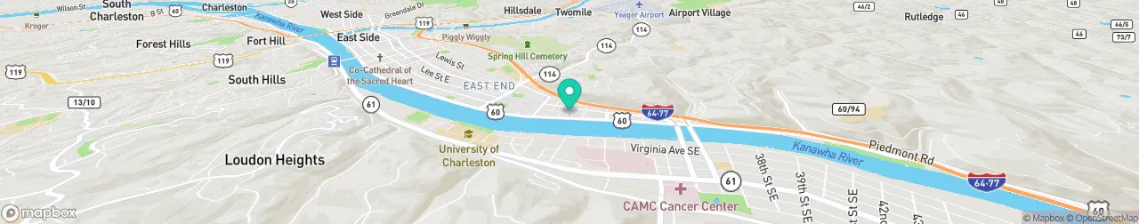 ev charging station on the map