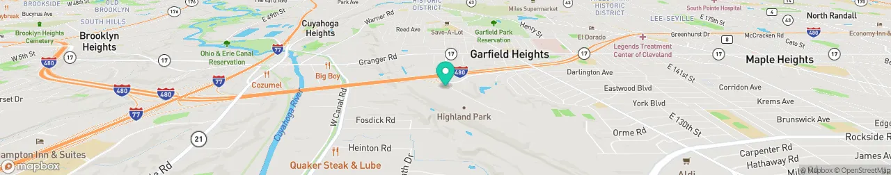 ev charging station on the map