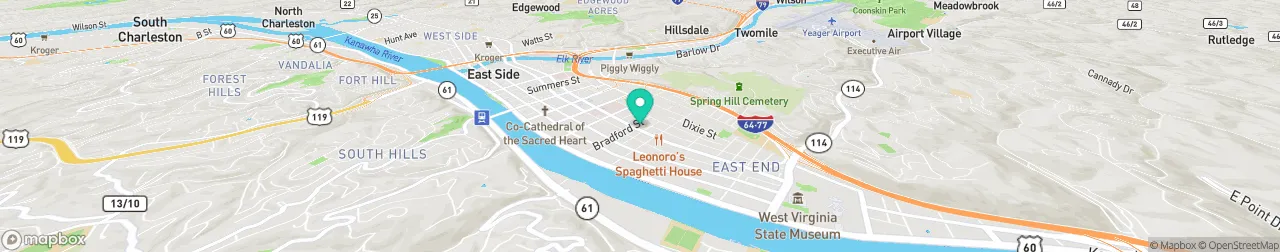 borne de recharge sur la carte