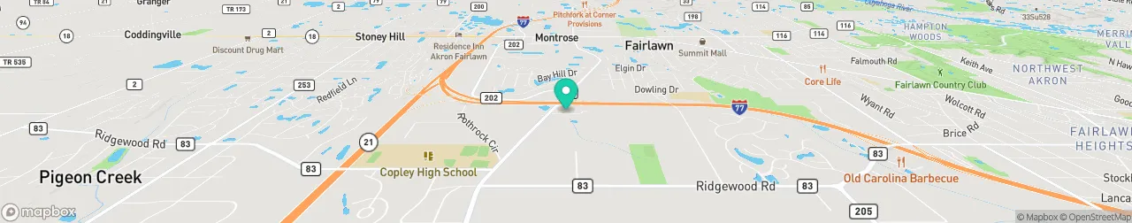 ev charging station on the map