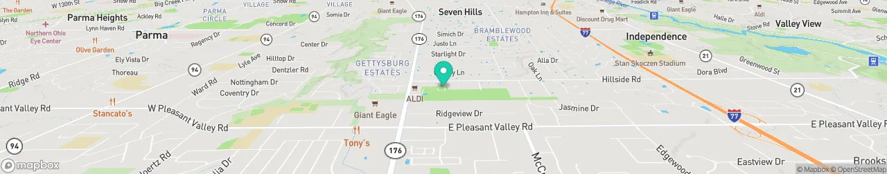 ev charging station on the map