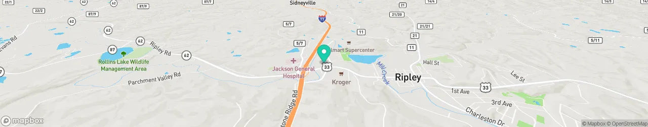 ev charging station on the map