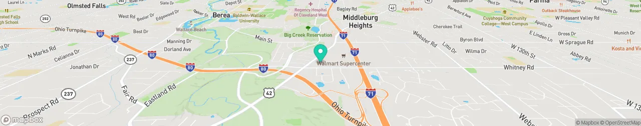 borne de recharge sur la carte