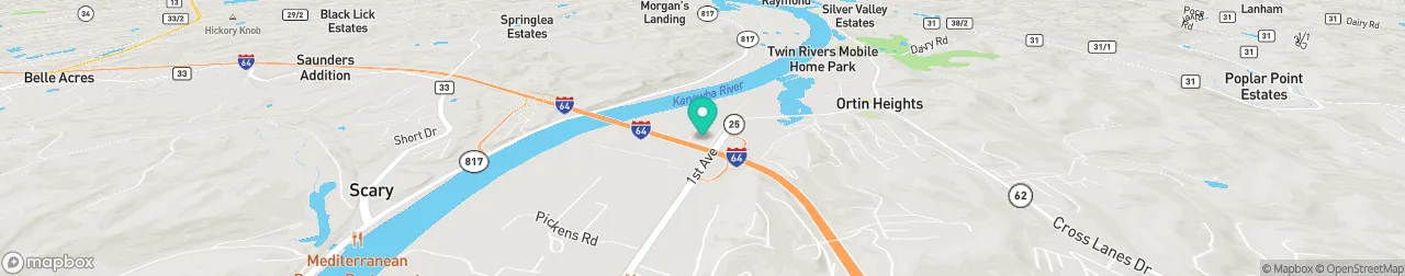 borne de recharge sur la carte