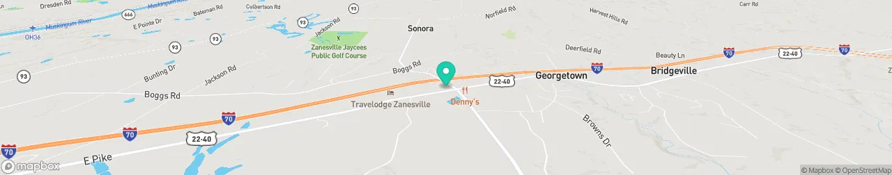 borne de recharge sur la carte