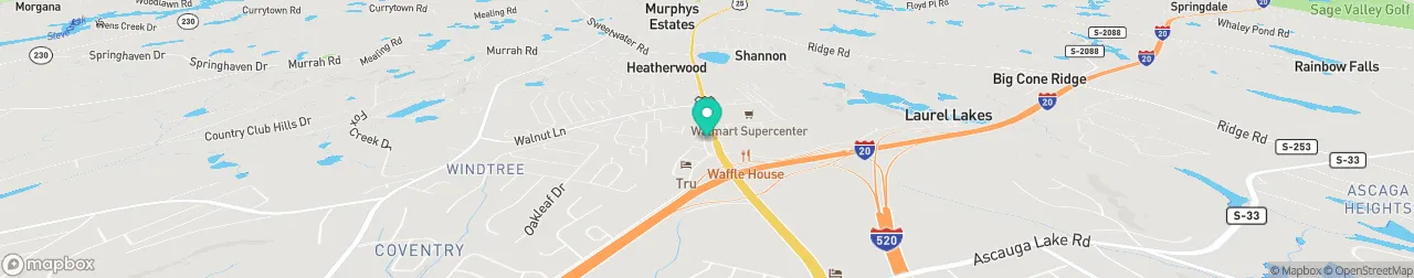 ev charging station on the map