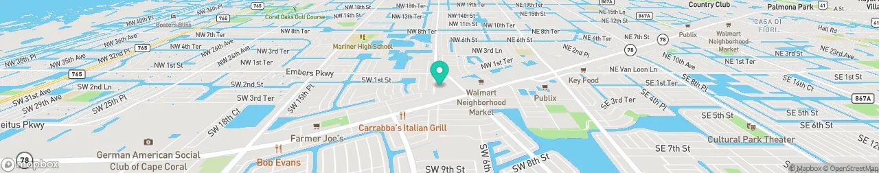 ev charging station on the map