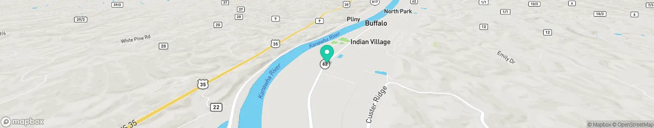 borne de recharge sur la carte