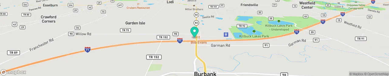 ev charging station on the map