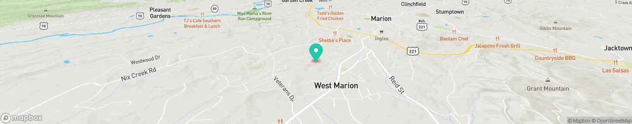 ev charging station on the map