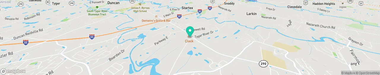 borne de recharge sur la carte