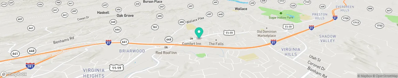 ev charging station on the map