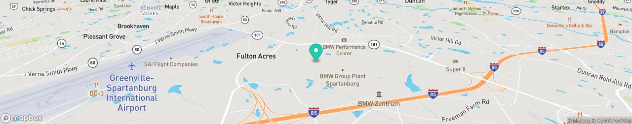 borne de recharge sur la carte