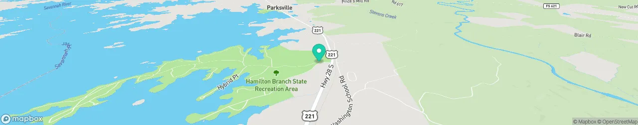 borne de recharge sur la carte