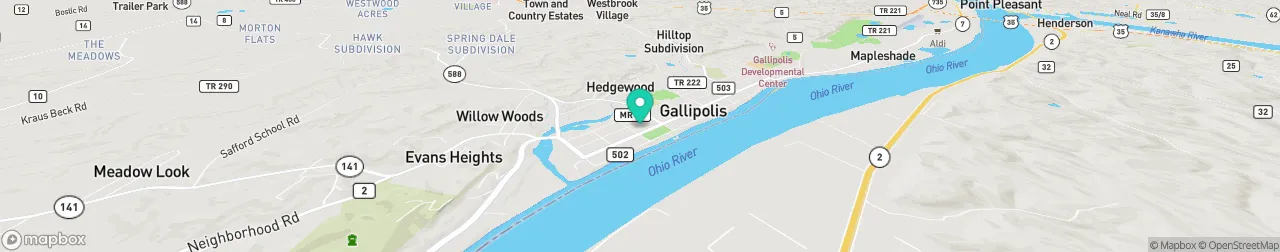 ev charging station on the map