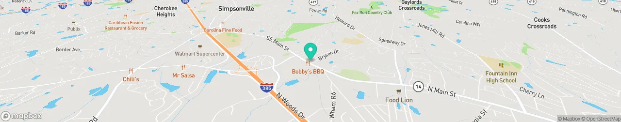 borne de recharge sur la carte