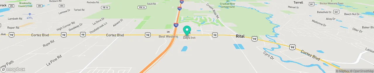 borne de recharge sur la carte