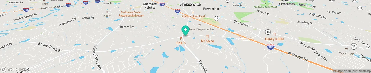 borne de recharge sur la carte