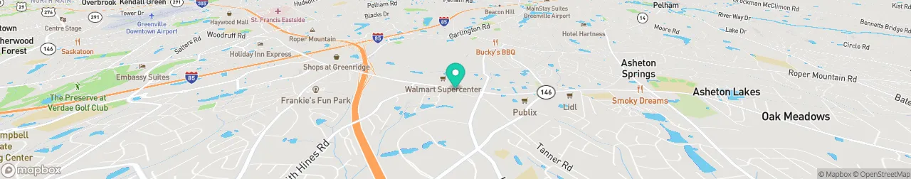 borne de recharge sur la carte