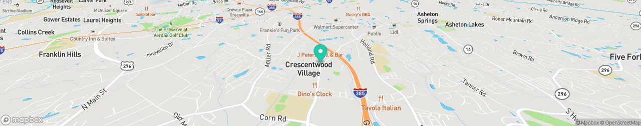 borne de recharge sur la carte