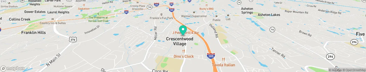 borne de recharge sur la carte