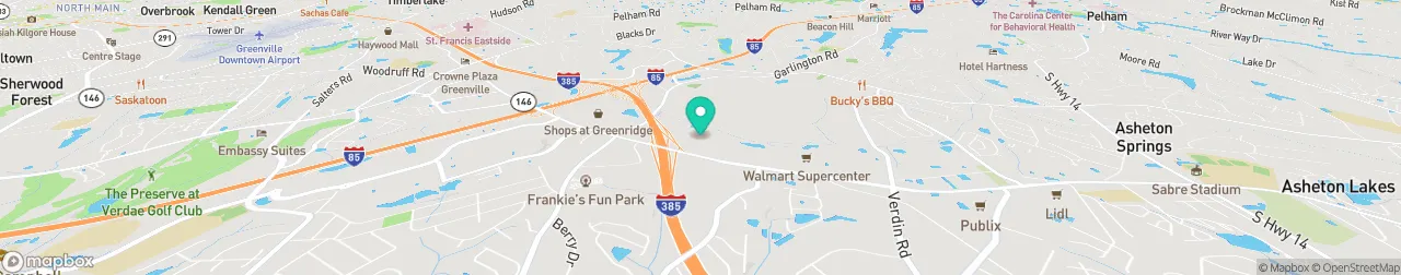 borne de recharge sur la carte