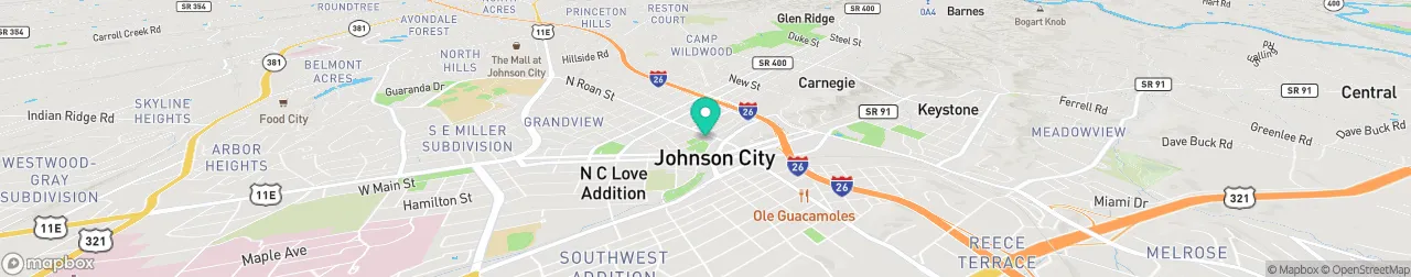 borne de recharge sur la carte