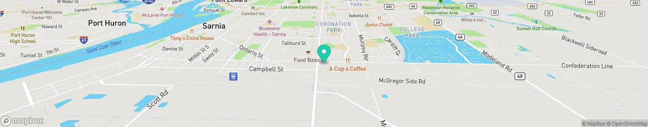 ev charging station on the map