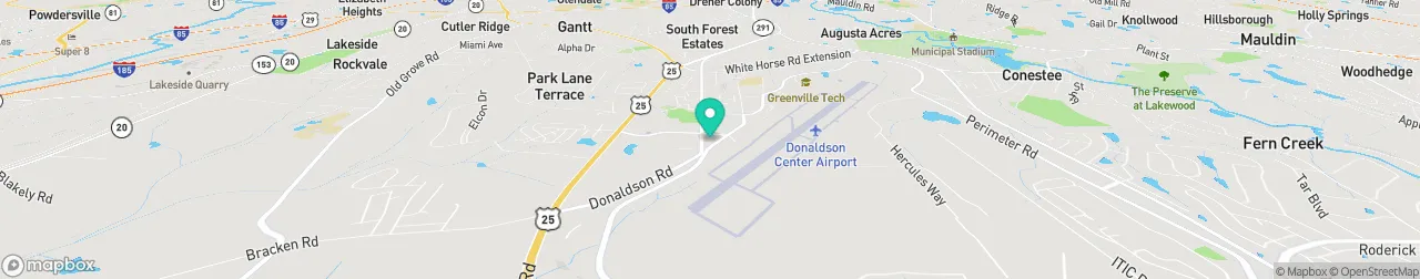 borne de recharge sur la carte