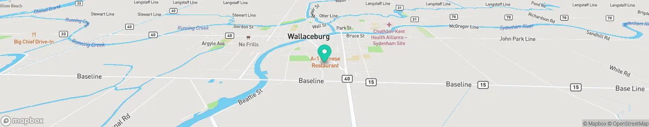 borne de recharge sur la carte