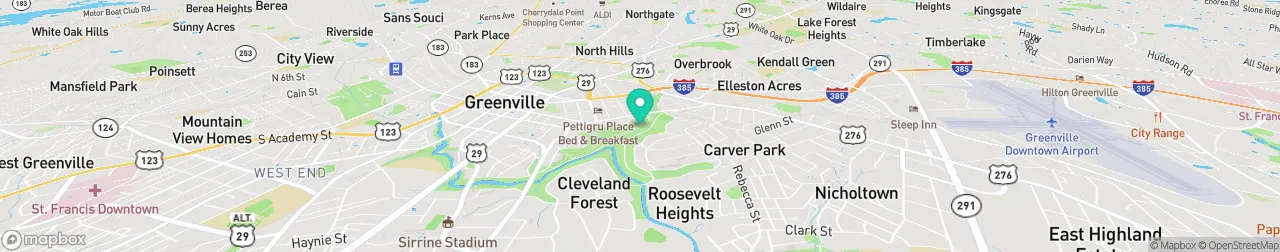 borne de recharge sur la carte