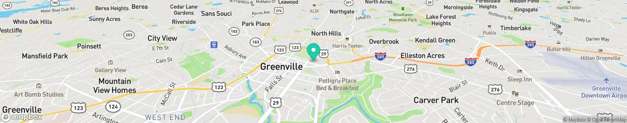 borne de recharge sur la carte