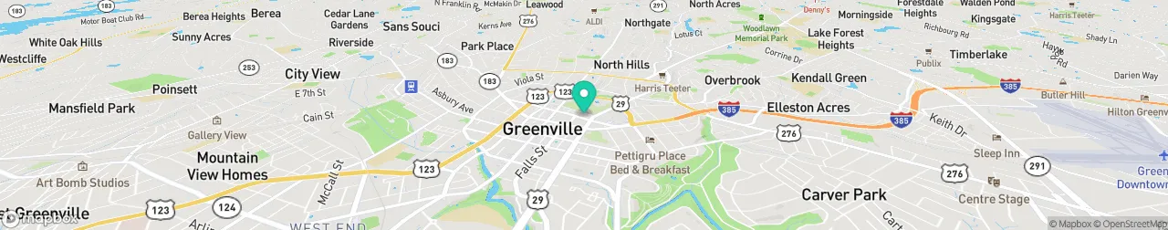 borne de recharge sur la carte